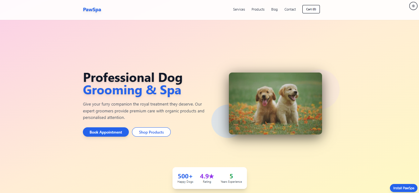 PawSPA Dog Grooming